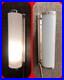 1 Applique Art Déco Bauhaus Laiton Chromé/ Verre Opalin An 30-40