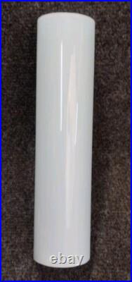 1 Applique Art Déco Bauhaus Laiton Chromé/ Verre Opalin An 30-40