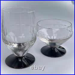 1 De 2 Original Art Déco Designer Verres Set (13 Parties)