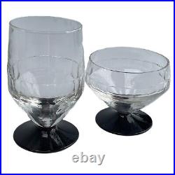 1 De 2 Original Art Déco Designer Verres Set (13 Parties)