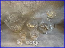 103 PCS Art Deco Grand Service A Liqueur