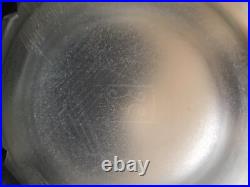 1925 Signée Jean Luce Rare Grande Coupe Verre Gravé Sablé Art Deco
