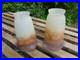 2 Tulipe De Lustre Applique Art Deco Pate De Verre 1920 Muller Freres Luneville