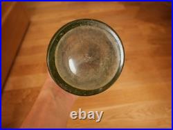 2 grand vase en verre peint émaillé Legras foret arbre automne art déco