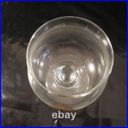 2 verres cristal CHARTREUSE alcool fait main art déco design XXe France N3465