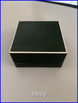 4 salières Art Deco argent massif vermeil verre coloré salerons jamais servi