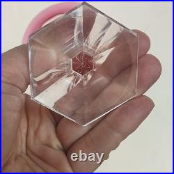 5 Verres En Cristal Taillé Val Saint Lambert Modele Anmaur Art Deco