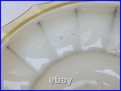 5 tulipes en opaline art déco