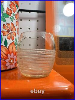 6 Petits verres à liqueur DAUM Nancy Art Deco