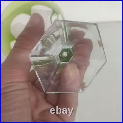 6 Verres En Cristal Taillé Val Saint Lambert Modele Anmaur Art Deco