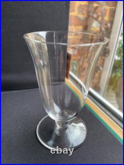 6 Verres à vin Baccarat service Meurcie Art déco