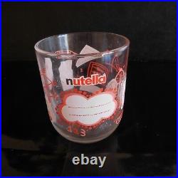 6 verres de table à eau NUTELLA art déco design XXe France N3442