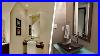75 MID Sized Powder Room With Glass Countertops Design Ideas You LL Love