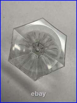 8 Verres À Cognac Art Déco Cristal Taillé Baccarat Bourbon Saint Louis Poincaré