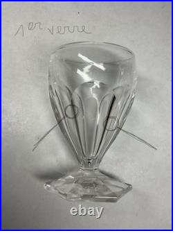 8 Verres À Cognac Art Déco Cristal Taillé Baccarat Bourbon Saint Louis Poincaré