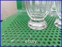 9 Verre En Cristal De Baccarat Art Deco Parfait Etat Etat Neuf
