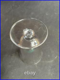 9 Verres à vin Baccarat service Meurcie Art déco