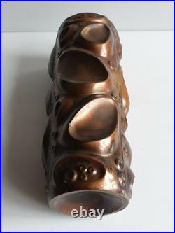 A Identifier Art Deco Galvanoplastie de cuivre sur verre églomisé 1900