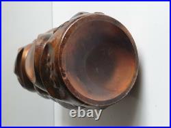 A Identifier Art Deco Galvanoplastie de cuivre sur verre églomisé 1900