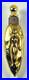 ANCIEN FLACON TESTEUR de PARFUM en VERRE ÉGLOMISÉ DÉCOR FEMME NUE ART DÉCO 1925