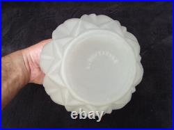ANDRE HUNEBELLE Vase boule en verre pressé moulé signé A. HUNEBELLE ART DECO