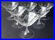 ART DECO Ensemble De 6 Verres À Liqueur Taillés À La Main Vers 1920 N142