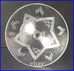 ART DECO Ensemble De 6 Verres À Liqueur Taillés À La Main Vers 1920 N142