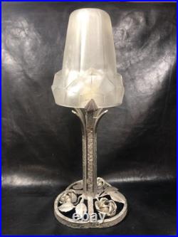 ART DECO Lampe champignon Degue