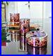 Accessoire Fumeur Art Déco Moderniste Pots à Tabac Cendrier Plateau Verre Métal