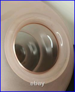 Ancie Globe De Luminaire Art Déco En Verre Rose Ancie Globe De Luminaire Art Déco En Verre Rose