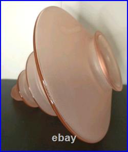 Ancie Globe De Luminaire Art Déco En Verre Rose Ancie Globe De Luminaire Art Déco En Verre Rose