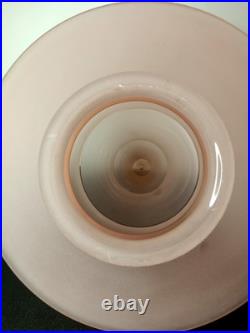 Ancie Globe De Luminaire Art Déco En Verre Rose Ancie Globe De Luminaire Art Déco En Verre Rose