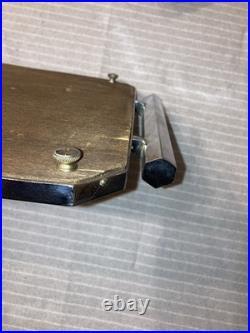 Ancien GRAND PLATEAU MIROIR rectangulaire VERRE MODERNISTE ART DECO service