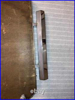 Ancien GRAND PLATEAU MIROIR rectangulaire VERRE MODERNISTE ART DECO service