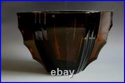 Ancien Vase Art Deco Daum Marquise De Sevigne En Verre Circa 1930