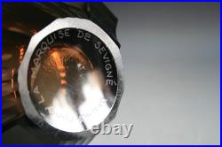 Ancien Vase Art Deco Daum Marquise De Sevigne En Verre Circa 1930