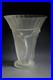 Ancien Vase Art Deco En Verre Circa 1930