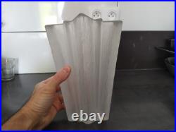 Ancien Vase Art Déco Pierre D'avesn Verre 1930 Étoile