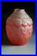 Ancien Vase Art Deco Vercais, Le Verre Francais Glass Circa 1930