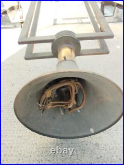 Ancien lustre art deco tiges verres style petitot