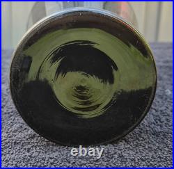 Ancien vase art déco signé HEM Michel Herman