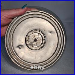 Ancienne Coupe, Centre De Table En Verre & Chrome Art Deco 31,8 CM