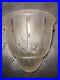 Ancienne applique murale lampe art déco HETTIER & VINCENT vasque en verre lustre