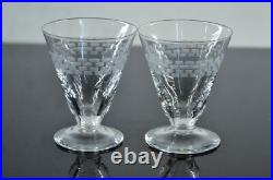 Anciennes Carafe Et Verres En Verre Souffle Taille Legras Art Deco Anciennes Carafe Et Verres En Verre Souffle Taille Legras Art Deco