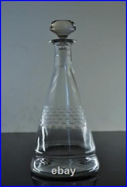 Anciennes Carafe Et Verres En Verre Souffle Taille Legras Art Deco Anciennes Carafe Et Verres En Verre Souffle Taille Legras Art Deco