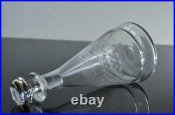 Anciennes Carafe Et Verres En Verre Souffle Taille Legras Art Deco
