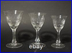 Antique Art Déco Élégant Service 18 Verres En Verre Taillé