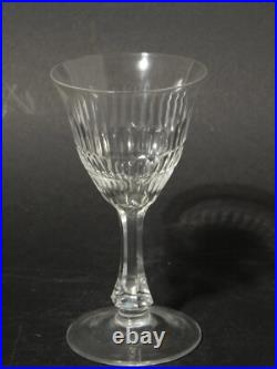 Antique Art Déco Élégant Service 18 Verres En Verre Taillé
