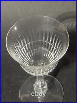Antique Art Déco Élégant Service 18 Verres En Verre Taillé