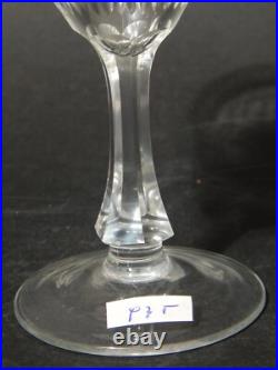Antique Art Déco Élégant Service 18 Verres En Verre Taillé